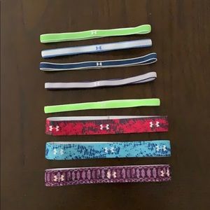 LOT of 8 Under Armour Headbands